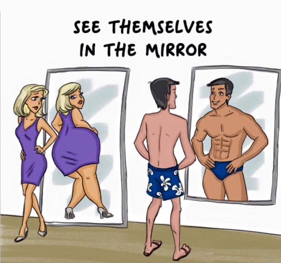 What Is It Called When You See Yourself In The Mirror