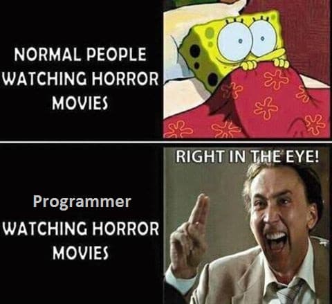 two_type_people_watching_horror_movies
