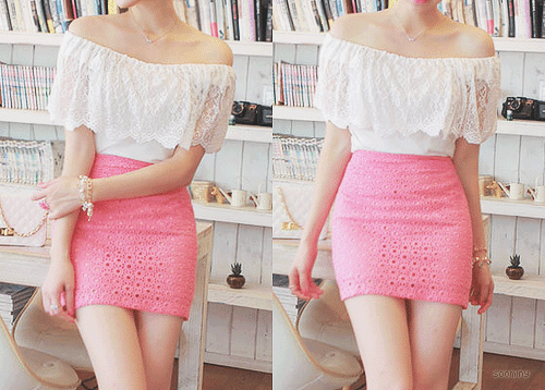 white_and_pink_short_dress